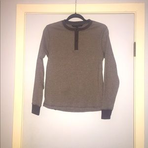 Pact organic cotton waffle Henley waffle jogger